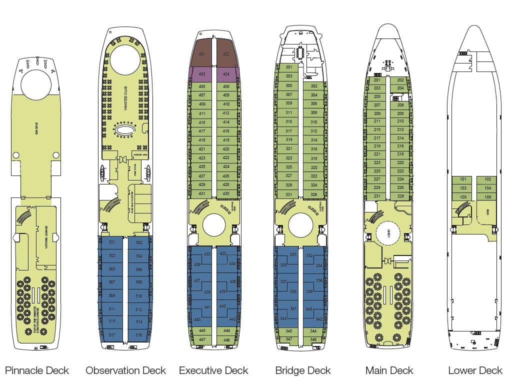 Victoria Anna Deck Plan