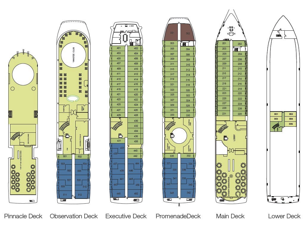 Victoria Katarina Deck Plan