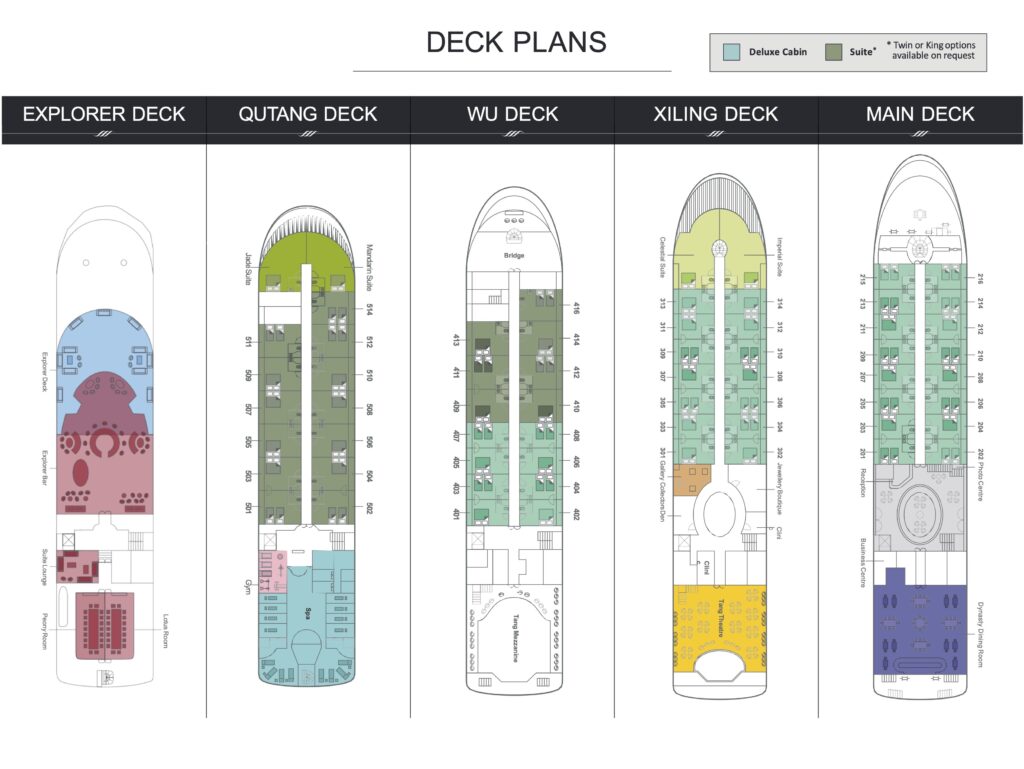 yangzi explorer cruise ship deckplan