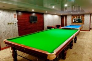 Yangtze River cruise ship Billiard Room