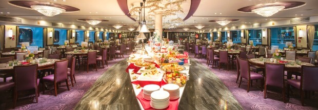 Yangtze River cruise meals